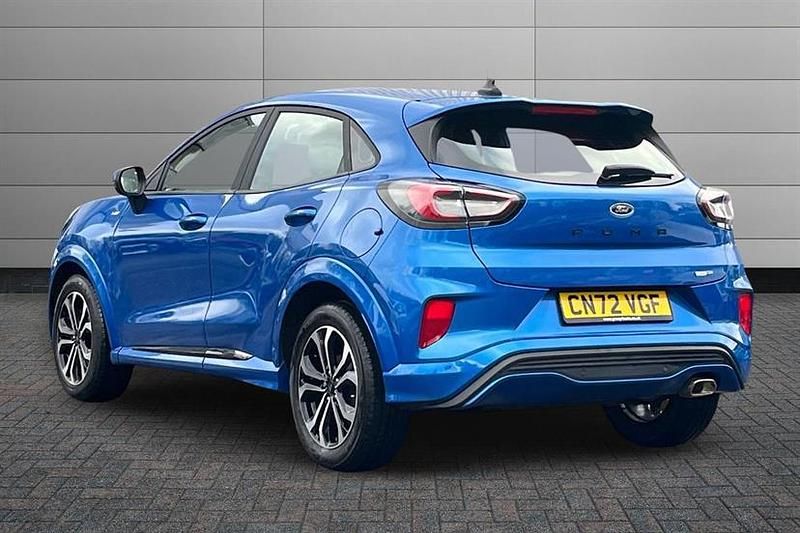 Used Ford Puma ST-Line 125 HP (91 kW) 2022 Desert island blue Hatchback