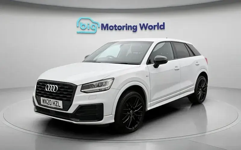Used Audi Q2 Black Edition 150 HP (110 kW) 2020 White SUV