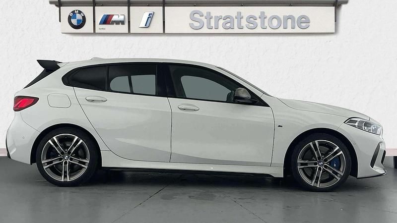 Used BMW M135 Shadowline 302 HP (222 kW) 2019 White Hatchback
