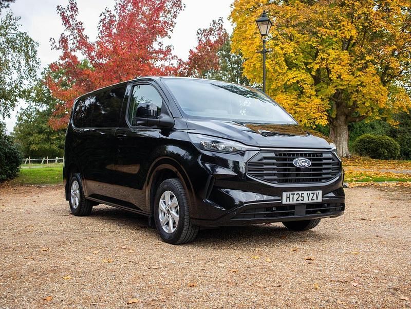 Black Used 2025 Ford Transit Custom Limited Van | £31,995 (Fair price) - Image 1/4