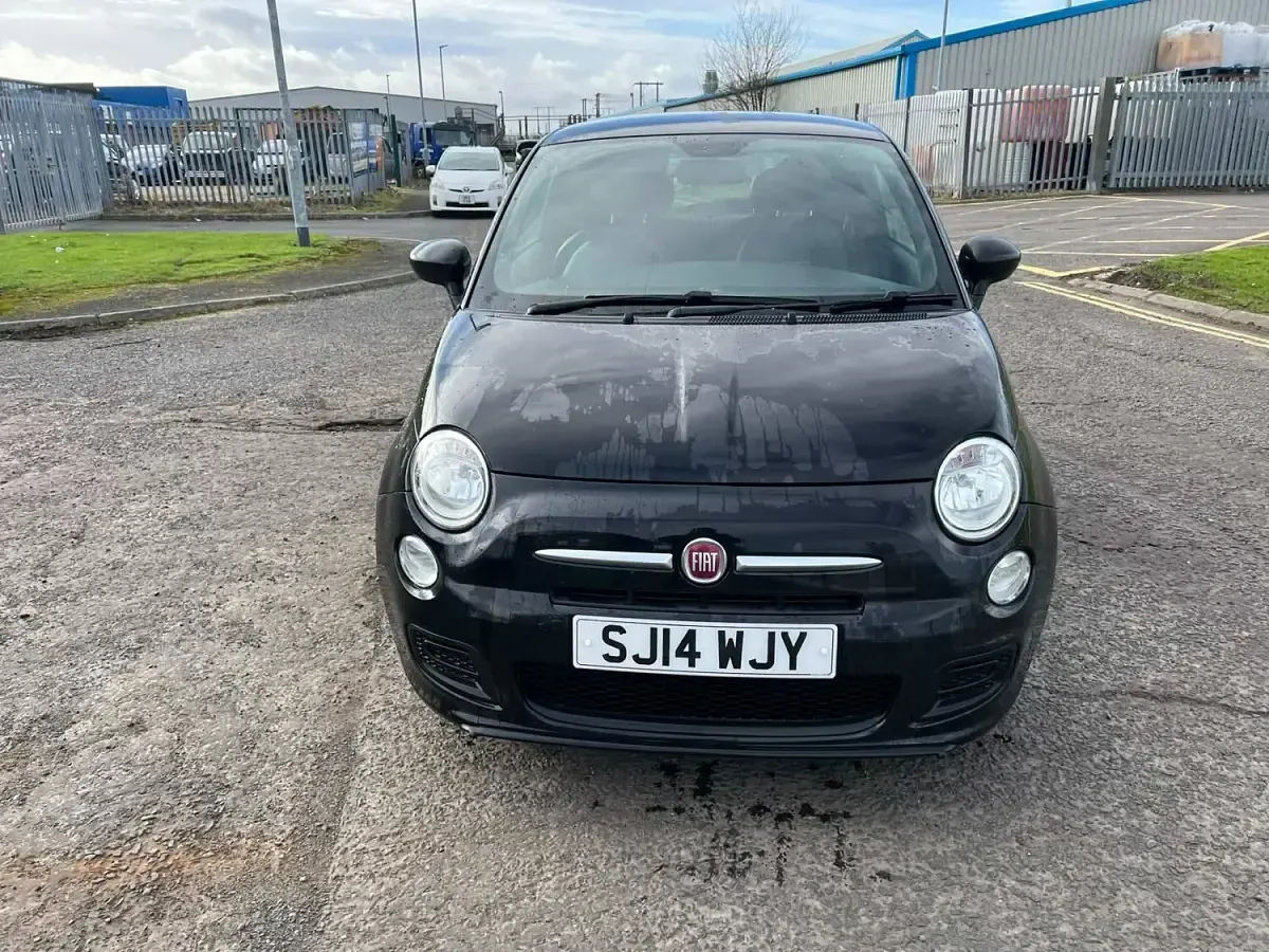 Used Fiat 500 S 69 HP (50 kW) 2014 Black Hatchback