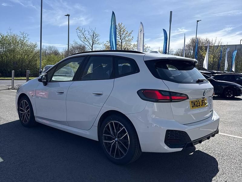 Used BMW 220 Active Tourer M Sport 168 HP (123 kW) 2023 White MPV