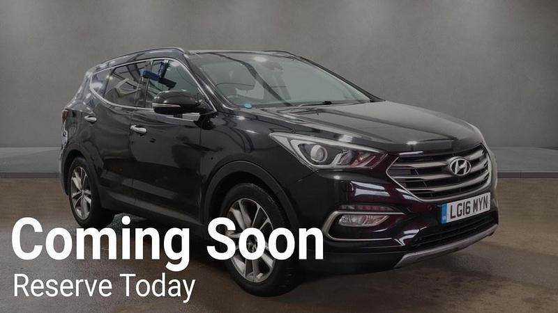 Used Hyundai Santa Fe Premium SE 2016 Black SUV