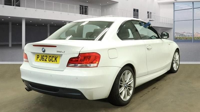 Used BMW 118 Coupé M Sport 2012 White Coupe