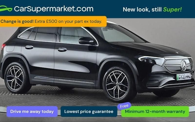 Used Mercedes EQA300 AMG Line Premium 167 kW (228 HP) 2023 Black SUV
