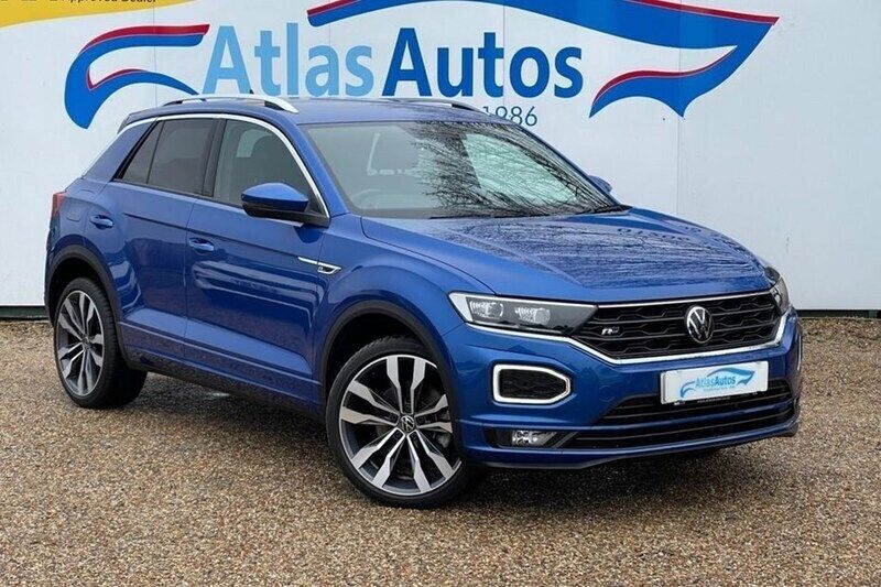 Blue Used 2022 VW T-Roc R-line SUV | £22,000 (Fair price) - Image 1/1