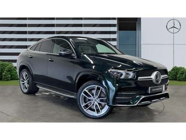 Green Used 2021 Mercedes GLE400 AMG Line Premium Plus Coupe | £53,890 (Good price) - Image 1/4