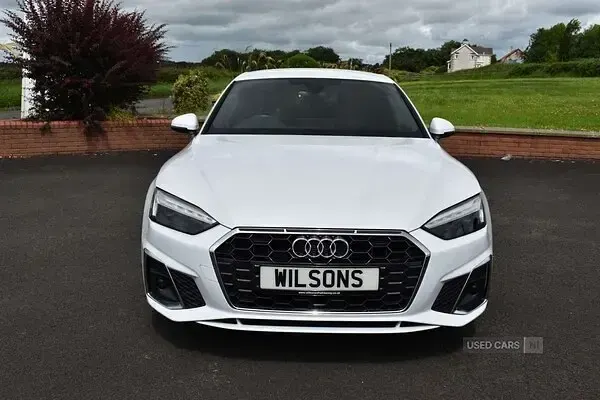 Used Audi A5 S-Line 2022 White Coupe
