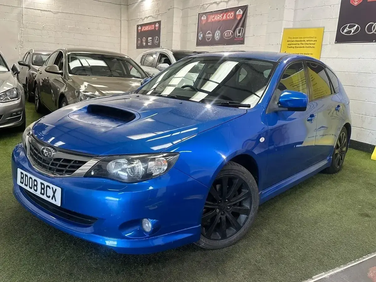 Used Subaru Impreza 2008 Blue Hatchback