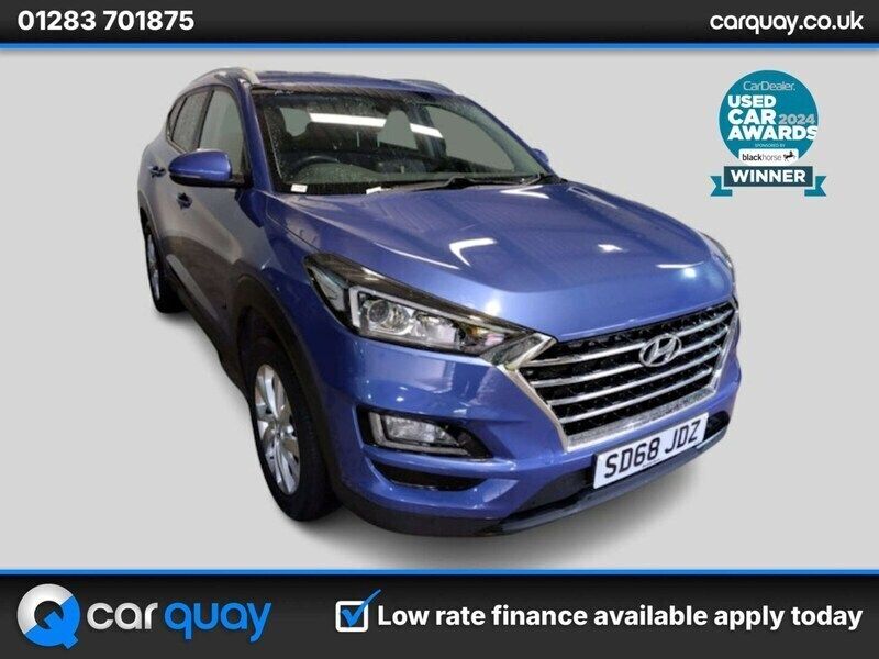 Blue Used 2018 Hyundai Tucson SE SUV | £10,495 (Fair price) - Image 1/2