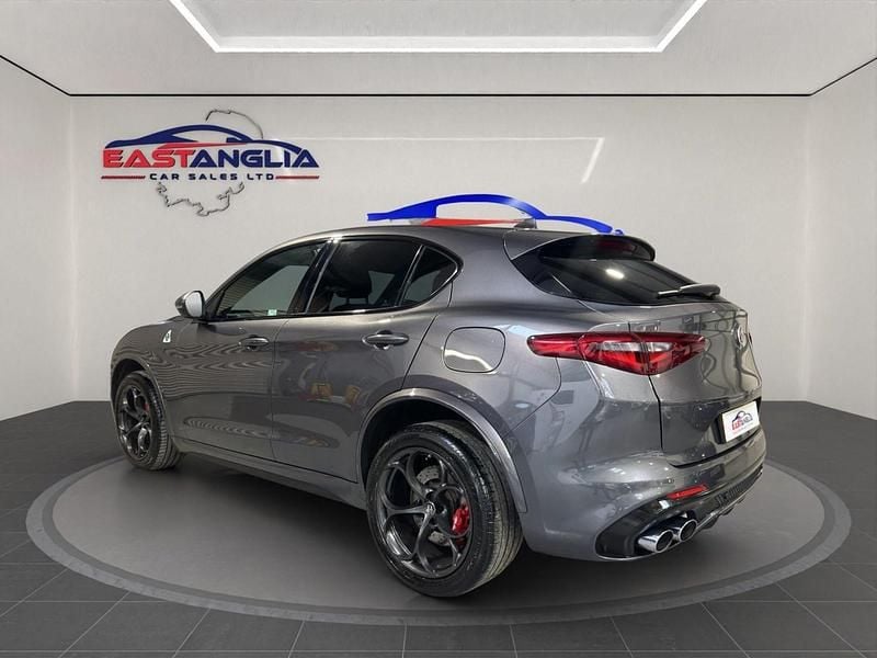 Used Alfa Romeo Stelvio Quadrifoglio 510 HP (375 kW) 2018 Grey SUV