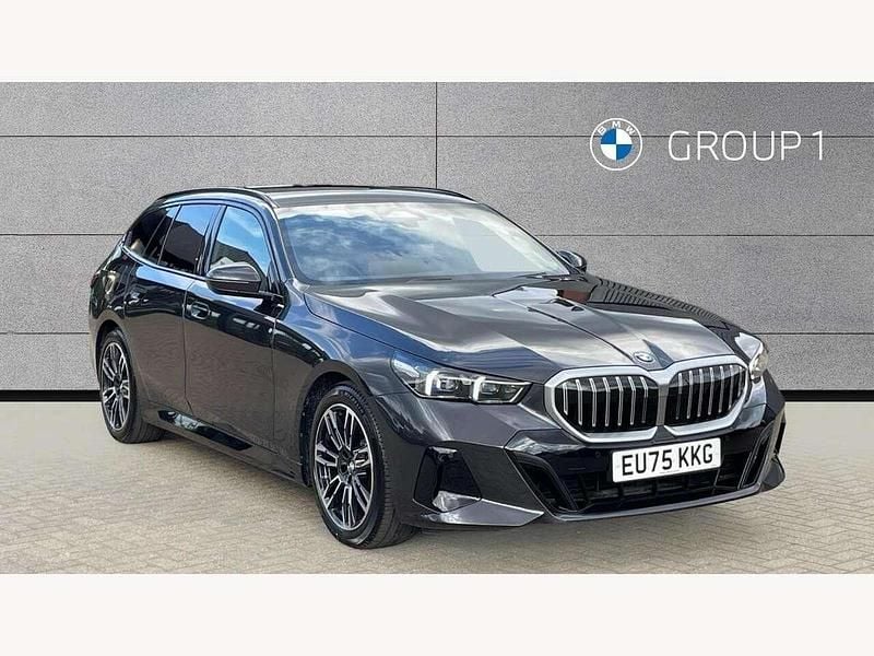 Grey New 2025 BMW 520 M Sport Estate | £46,331 - Image 1/4