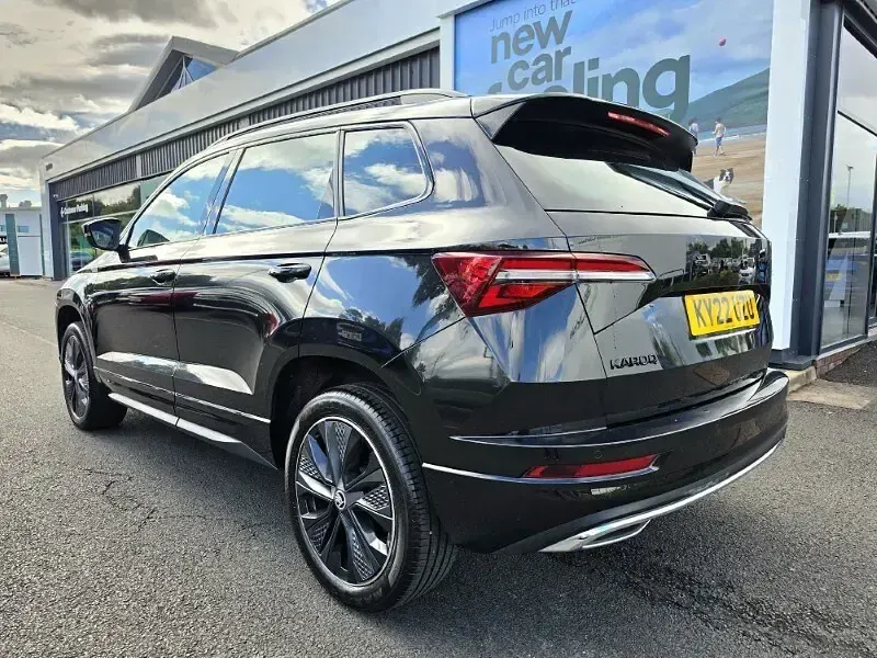 Used Skoda Karoq SportLine 147 HP (108 kW) 2022 Black SUV