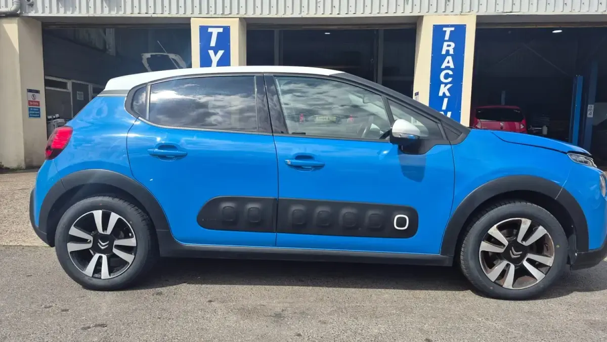 Usado Citroën C3 Flair 2018 Azul Citadino
