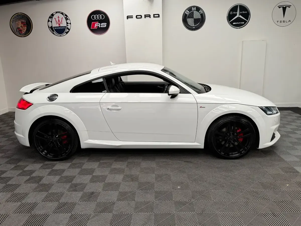 Used Audi TT S-Line 184 HP (135 kW) 2016 White Coupe