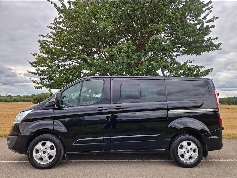Black Used 2015 Ford Transit Custom Limited Van | £9,995 - Image 1/4