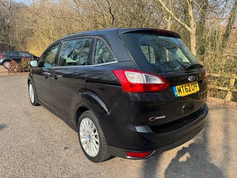 Used Ford Grand C-Max Titanium 115 HP (84 kW) 2012 Black MPV