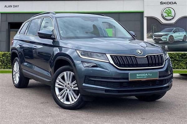 Quartz grey metallic Used 2019 Skoda Kodiaq SE L SUV | £20,985 (Fair price) - Image 1/4