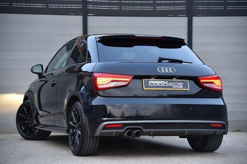 Used Audi A1 S-Line 125 HP (91 kW) 2015 Black Hatchback