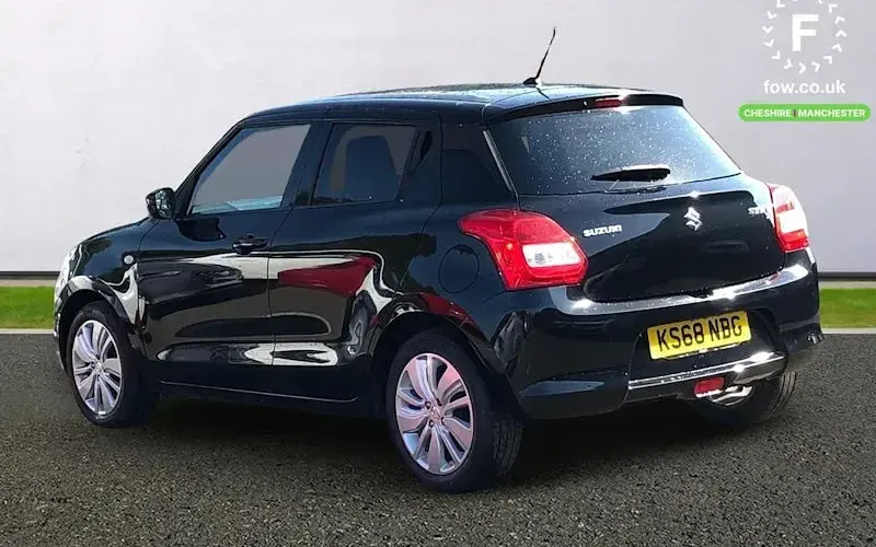 Used Suzuki Swift SZ-T 111 HP (81 kW) 2018 Black Hatchback