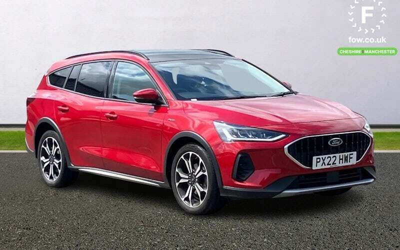 Red Used 2022 Ford Focus Active Estate | £19,199 (Fair price) - Image 1/3