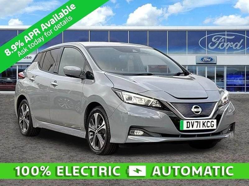 Grey Used 2021 Nissan Leaf Tekna Hatchback | £9,995 (Fair price) - Image 1/4
