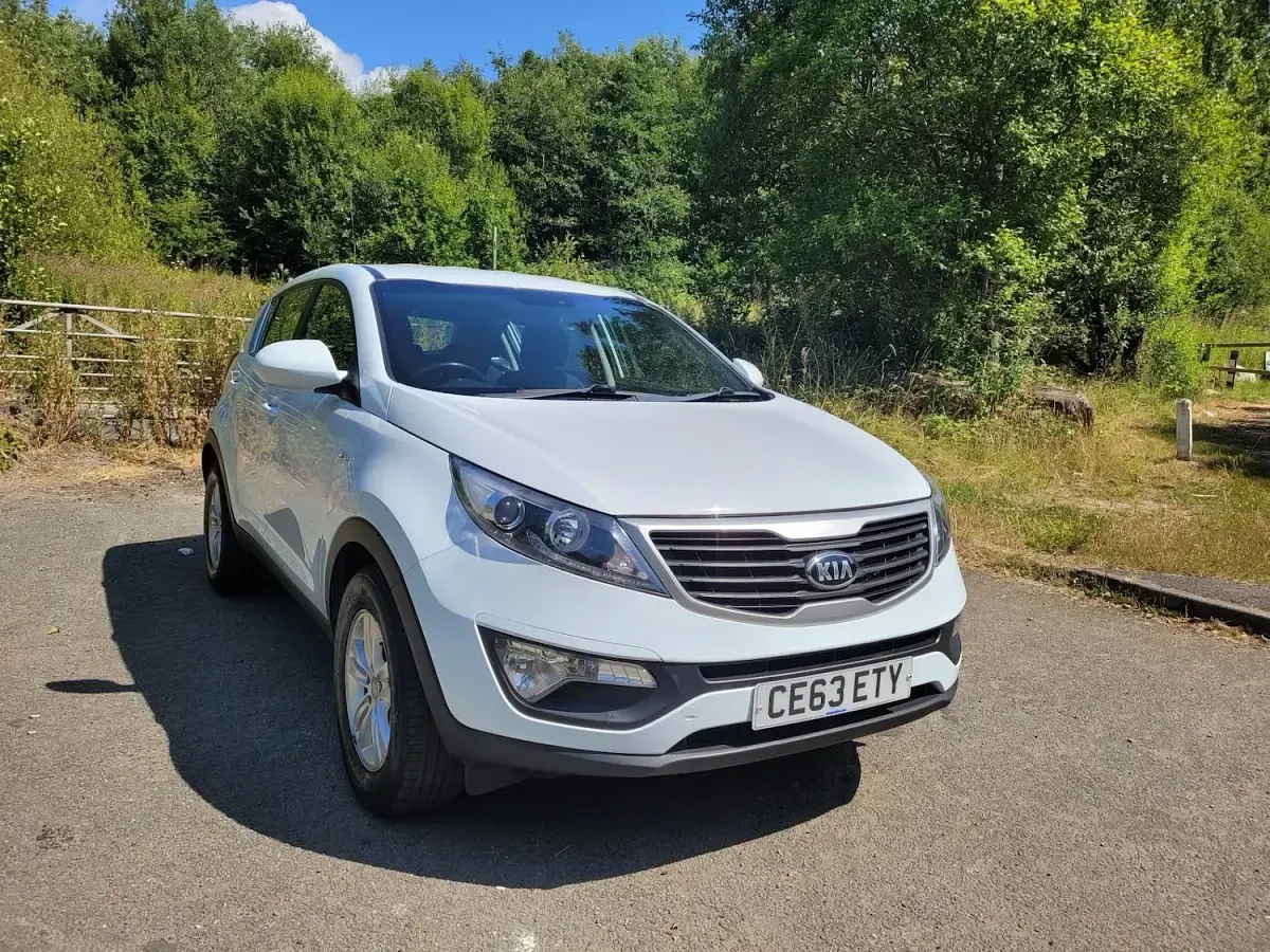 Used Kia Sportage 115 HP (84 kW) 2013 White SUV