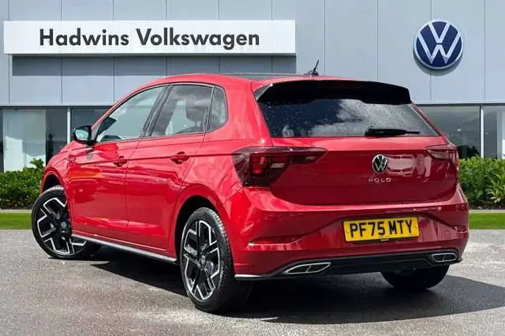 Used VW Polo R-line 95 HP (69 kW) 2026 Red Hatchback
