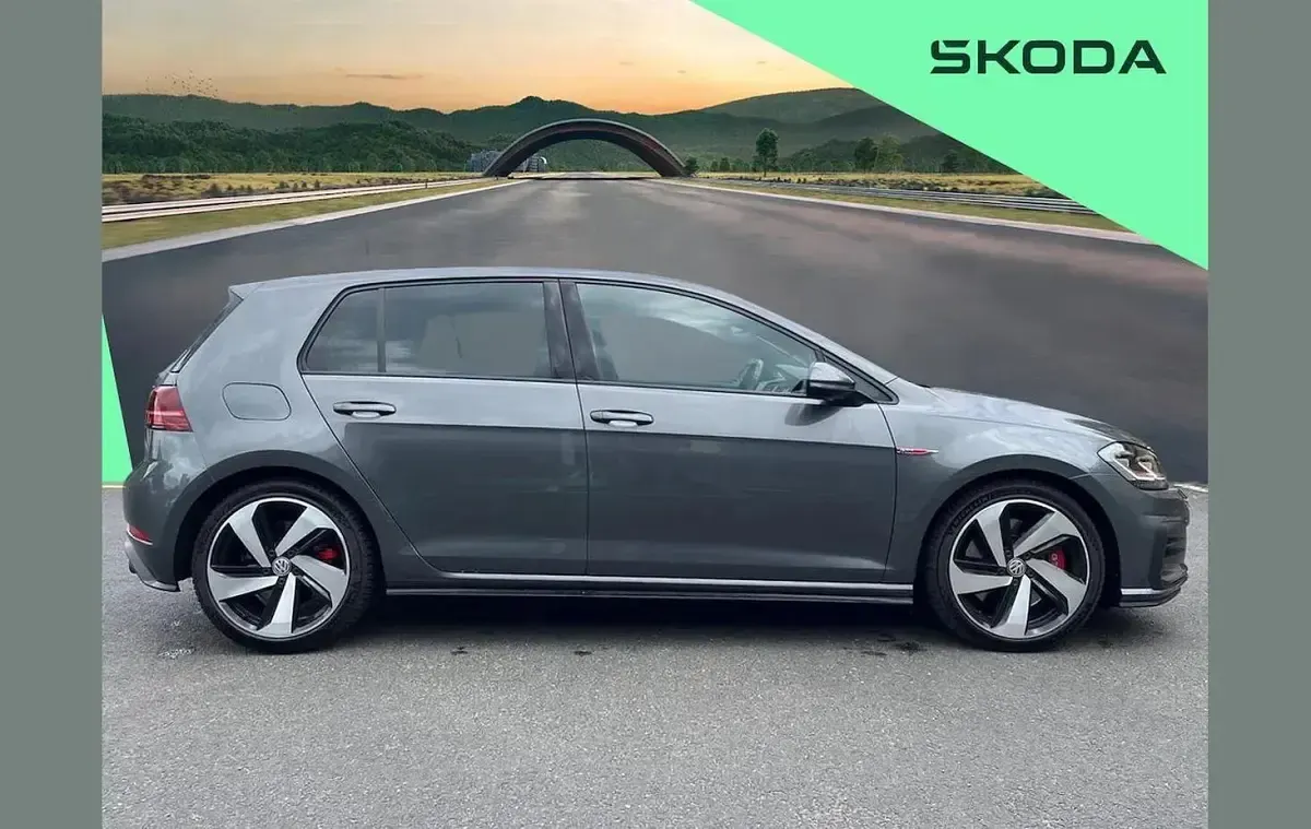 Used VW Golf VII GTI 245 HP (180 kW) 2019 Grey Hatchback