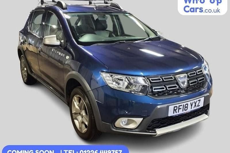 Used Dacia Sandero Comfort 90 HP (66 kW) 2018 Blue Hatchback