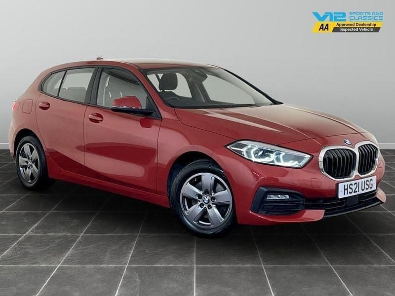 Red Used 2021 BMW 118 Comfort Edition Hatchback | £11,695 (Fair price) - Image 1/2