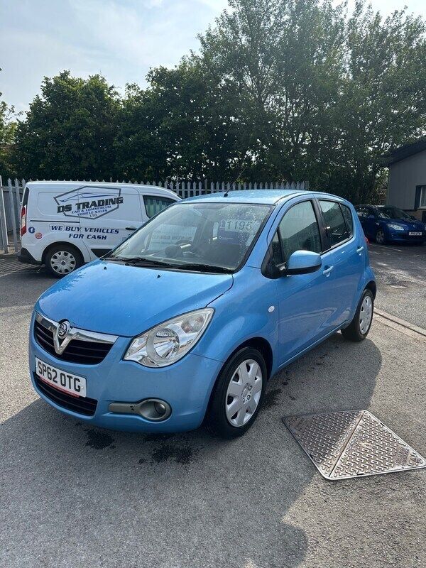 Blue Used 2012 Vauxhall Agila S Hatchback | £1,195 (Super price) - Image 1/4