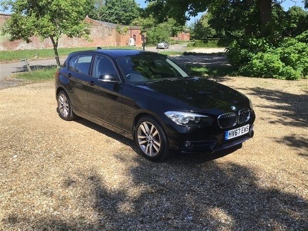 Black Used 2017 BMW 118 Sport Line Hatchback | £8,495 (A bit pricey) - Image 1/1