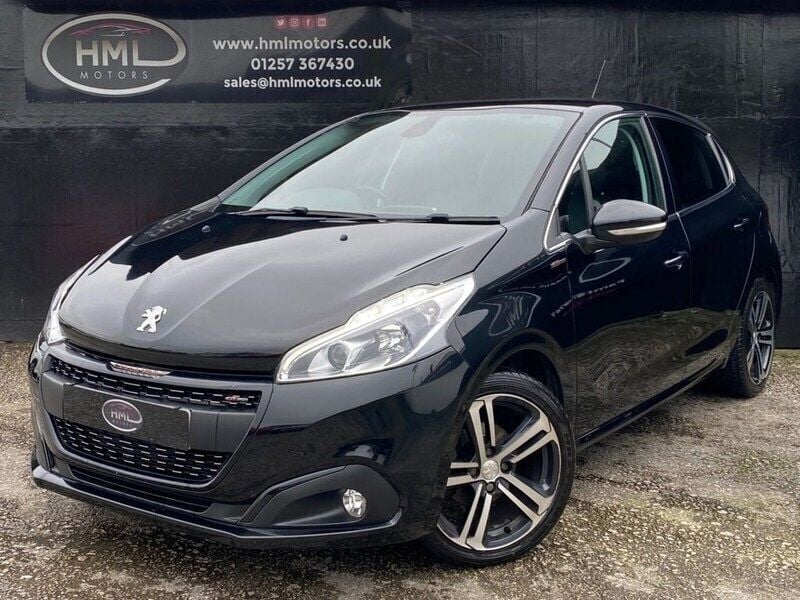 Black Used 2019 Peugeot 208 GT-line Hatchback | £9,495 (Super price) - Image 1/4