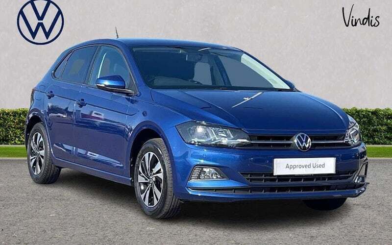 Blue Used 2021 VW Polo Match Hatchback | £13,396 (Fair price) - Image 1/4