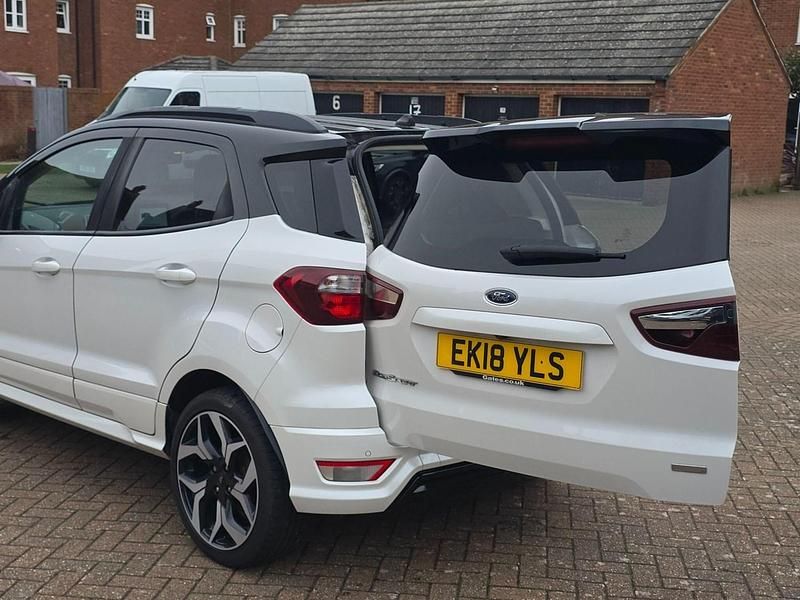 Used Ford Ecosport ST-Line 125 HP (91 kW) 2018 White SUV