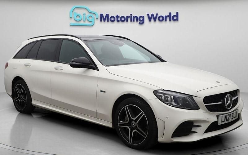 Used 2021 Mercedes C300e AMG line Estate | £19,500 (A bit pricey) - Image 1/4