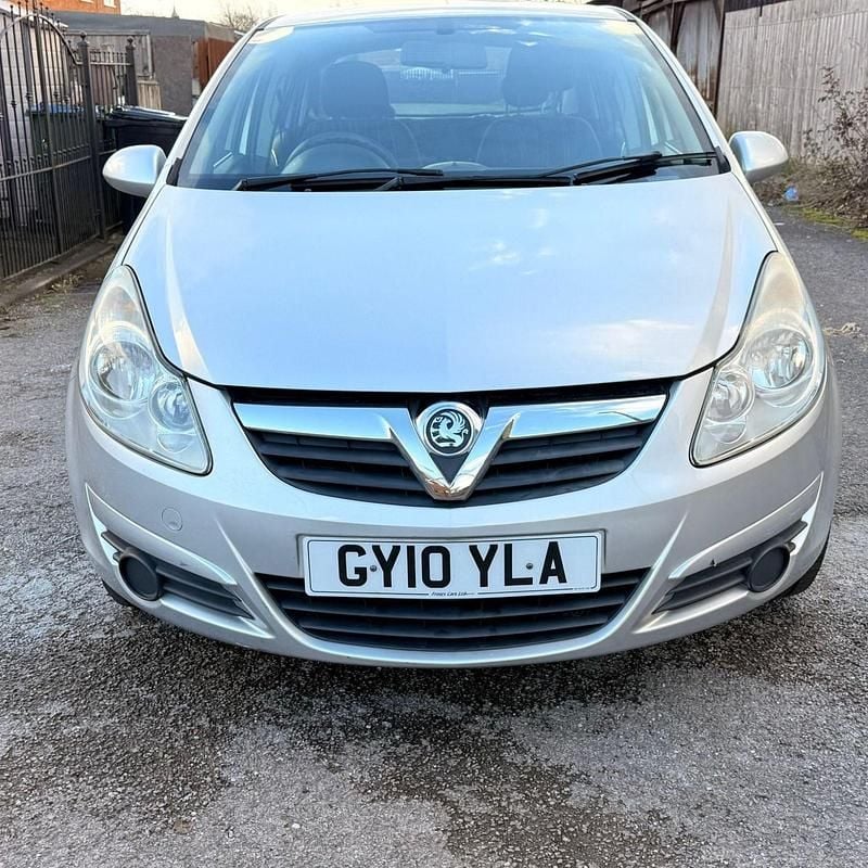 Used Vauxhall Corsa 100 HP (73 kW) 2010 Silver Hatchback