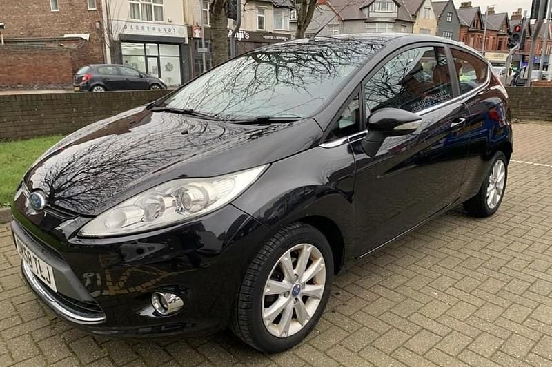 Black Used 2008 Ford Fiesta Zetec Hatchback | £1,690 (Good price) - Image 1/1