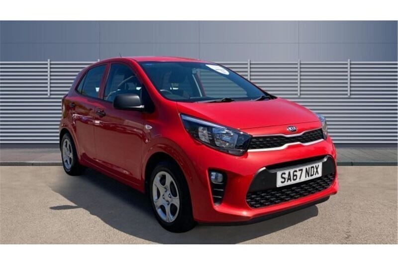Red Used 2017 Kia Picanto Hatchback | £6,914 (Fair price) - Image 1/4