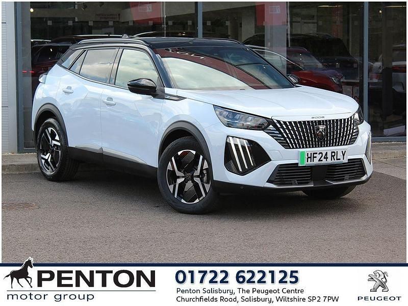 White Used 2024 Peugeot e-2008 GT SUV | £17,490 (Fair price) - Image 1/4