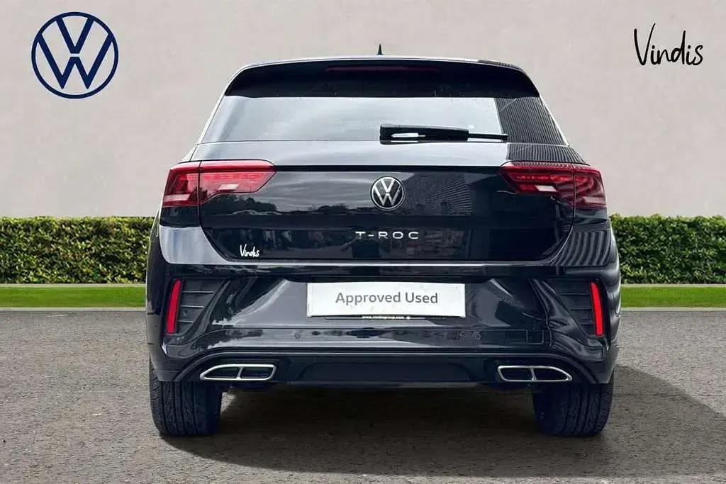 Used VW T-Roc R-line 150 HP (110 kW) 2024 Black SUV