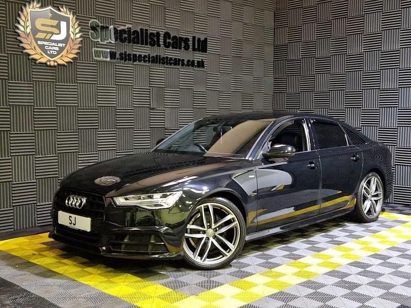 Used Audi A6 Black Edition 190 HP (139 kW) 2016 Black Sedan