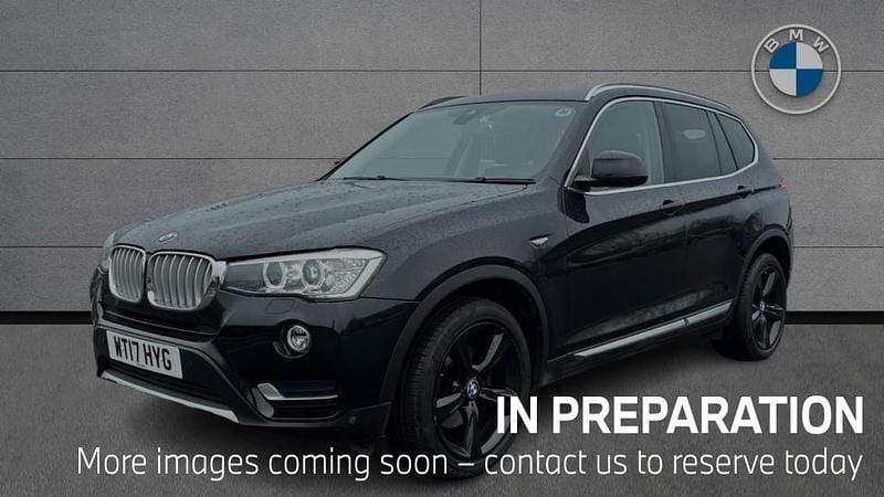Used BMW X3 xLine 187 HP (137 kW) 2017 Black SUV