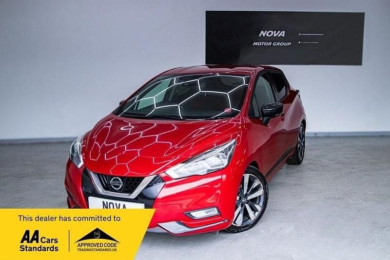 Red Used 2018 Nissan Micra S Hatchback | £5,499 (Fair price) - Image 1/1