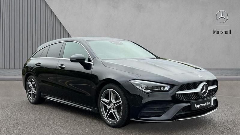 Black Used 2019 Mercedes CLA220 AMG Line Premium Plus Sedan | £23,580 (Good price) - Image 1/4