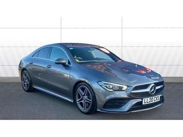 Used Mercedes CLA200 AMG line 161 HP (118 kW) 2020 Grey Coupe