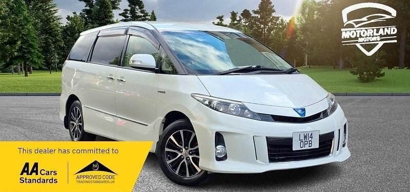 White Used 2014 Toyota Estima Hybrid | £10,250 (Expensive) - Image 1/4
