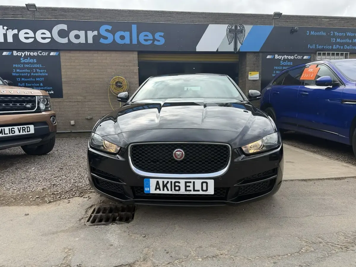 Used Jaguar XE Prestige 2016 Black Sedan