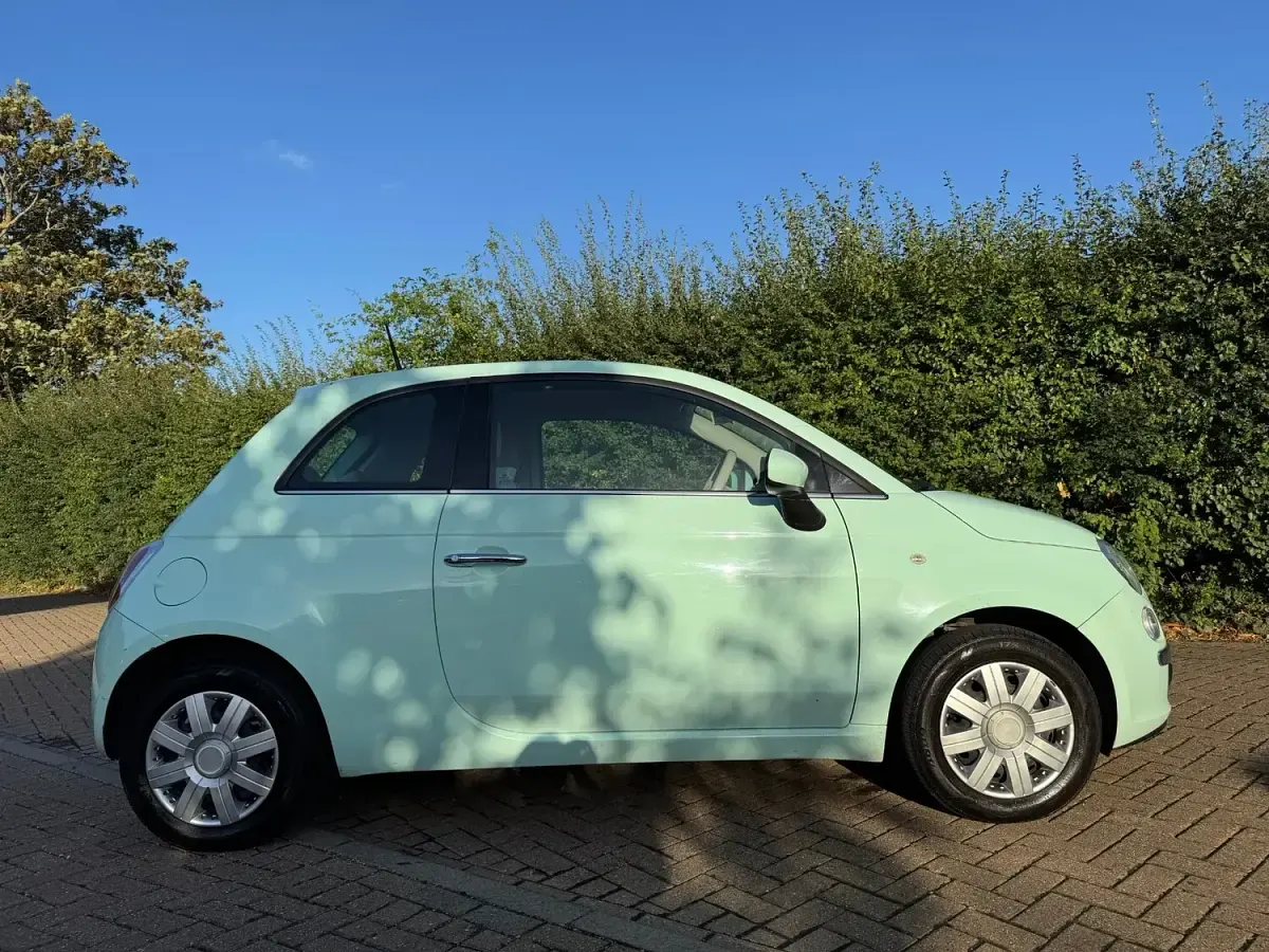 Używany Fiat 500 Pop Star 69 KM (50 kW) 2015 Zielony Hatchback